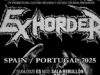 Los legendarios Exhorder someten territorio gallego con su groove metal (10/04/2025, Sala Rebullón, Mos)